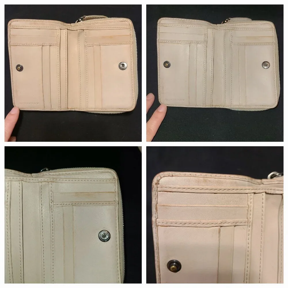 Burberry Nova Check Smokey Taupe small wallet